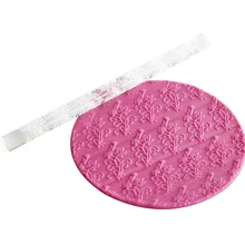 Мини 16 см 1 шт. цветок Скалка акриловый «сделай сам» прозрачный Круглый Скалки украшения торта поставщиков не заколка