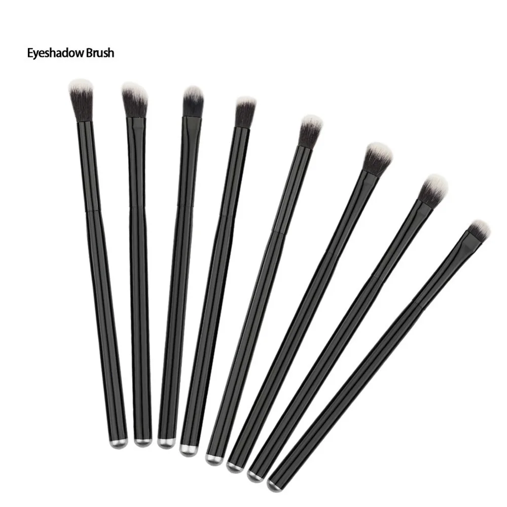 

8PCS/set Eyeshadow Eyeliner Eyebrow Makeup Brushes Set Pro Eye Shadow Eye Brow Brushing Brushes Wood Handle Brush Makeup Tools