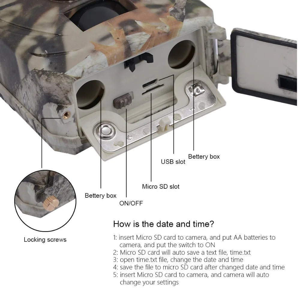 12MP 1080P охотничья камера Chasse с 26 шт ночного видения инфракрасного движения обнаружения игры камера слежения Chasse наблюдения