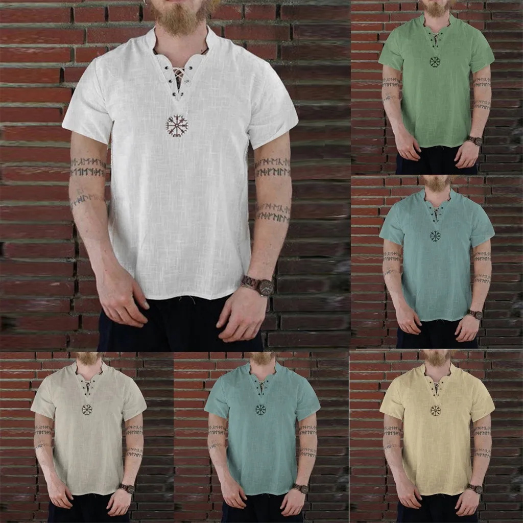 Мужская рубашка blusa masculina, мешковатая, стиль, хлопок, лен, короткий рукав, мужская рубашка на пуговицах, Мужская одежда, camisa masculina