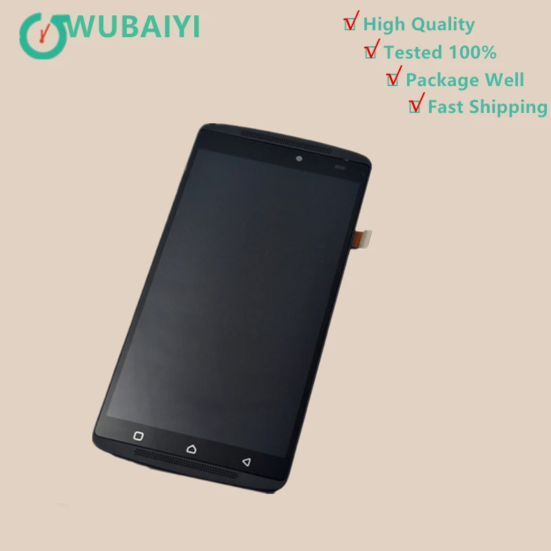

LCD For Lenovo A7010 LCD Screen Display with frame Touch Panel Digitizer Assembly Repalcement Parts For Lenovo K4 Note LCD