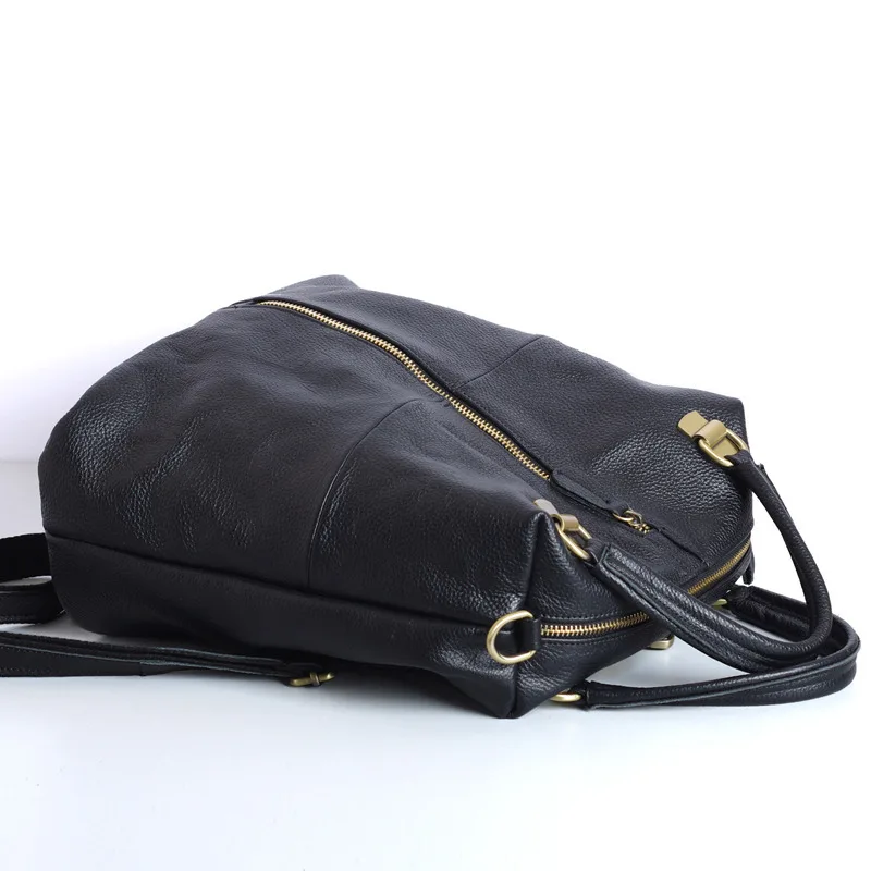 Schulter Dame Tasche Teaegg Weibliche Kuh Rucksack Frauen Echte zweck Leder Multi Echtem fqHzPfwBR