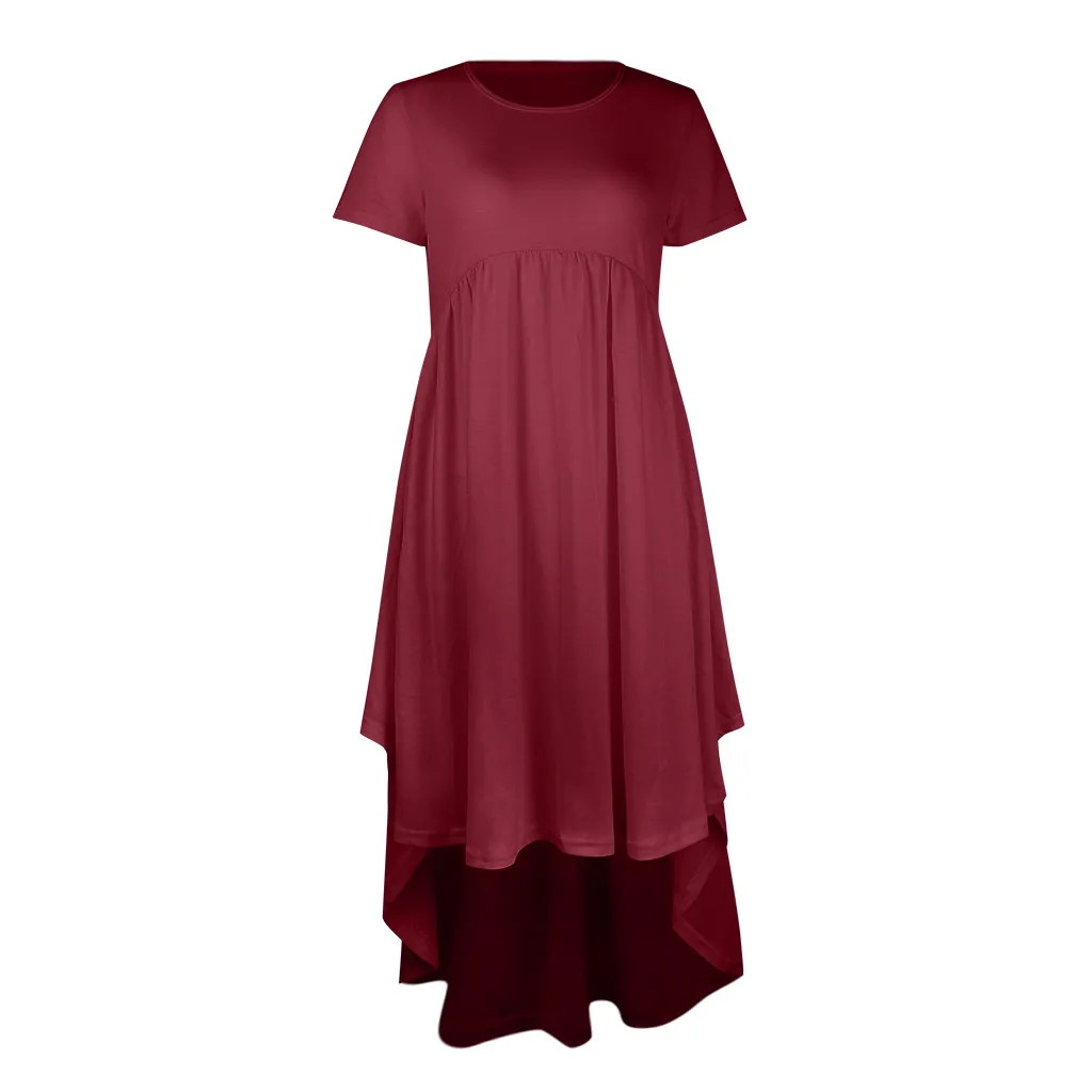

Elgant Evening Dress For Pregnant Women Short Sleeve Ruffles Nursing Dresses Breastfeeding Maternity Vestidos For Photo Shoot#30