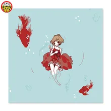 Картина по номерам художественная краска по номерам потраченная половина песни Великолепная кукольная декоративная краска ings нарисованная на холсте цифровая краска ing F