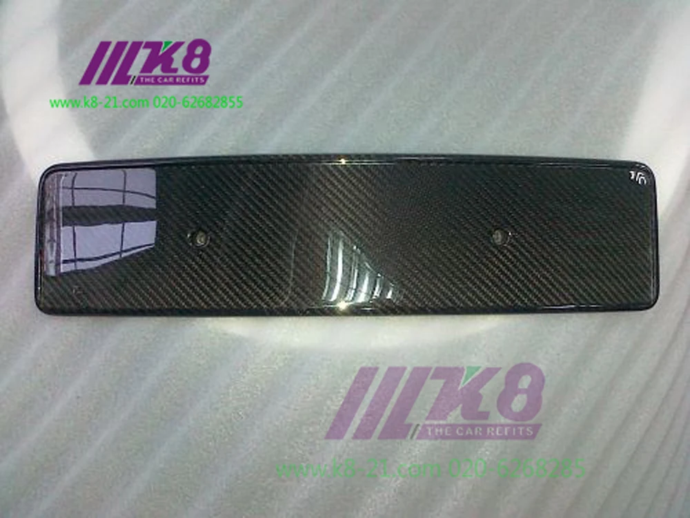 Carbon Fiber Number Plate Licence Holder For Audi TTRS 2008 2013
