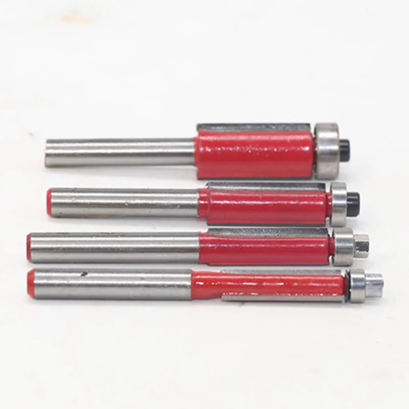 

65mm Carbide Shank Router Bit Milling Router Bit Trim Router Bit 1/4" 5/16" 3/8" 1/2" Tool Trimming Knife