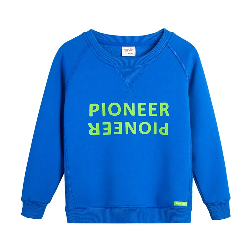 Pioneer Camp/Новинка осенне зимние От 4 до 14 лет для мальчиков флисовый свитер верхняя