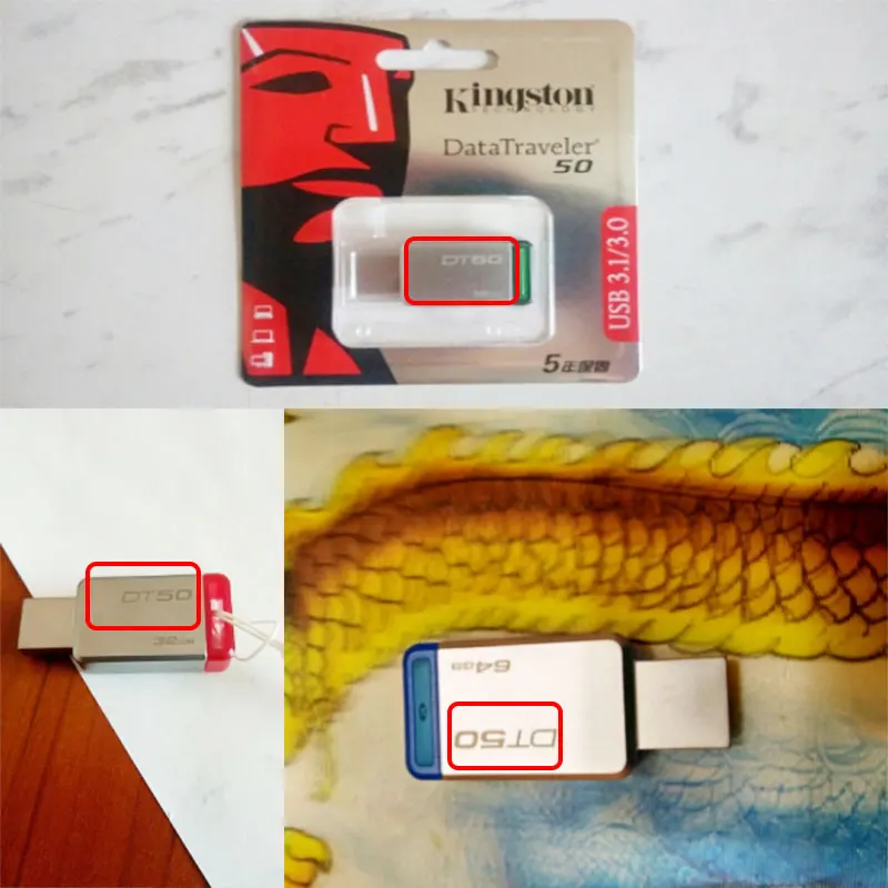 Kingston флеш-накопитель USB 3,0 16 Гб оперативной памяти, 32 Гб встроенной памяти, 64 ГБ 128 ГБ USB 3,1 умственную флэш-накопитель Trans 110 МБ/с. читать 8 Гб карта памяти