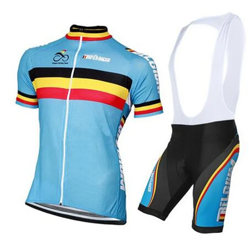 

New Belgium Team Men's Cycling Clothing Bike Bicycle Short Sleeve Cycling Jersey ropa ciclismo Free shipping