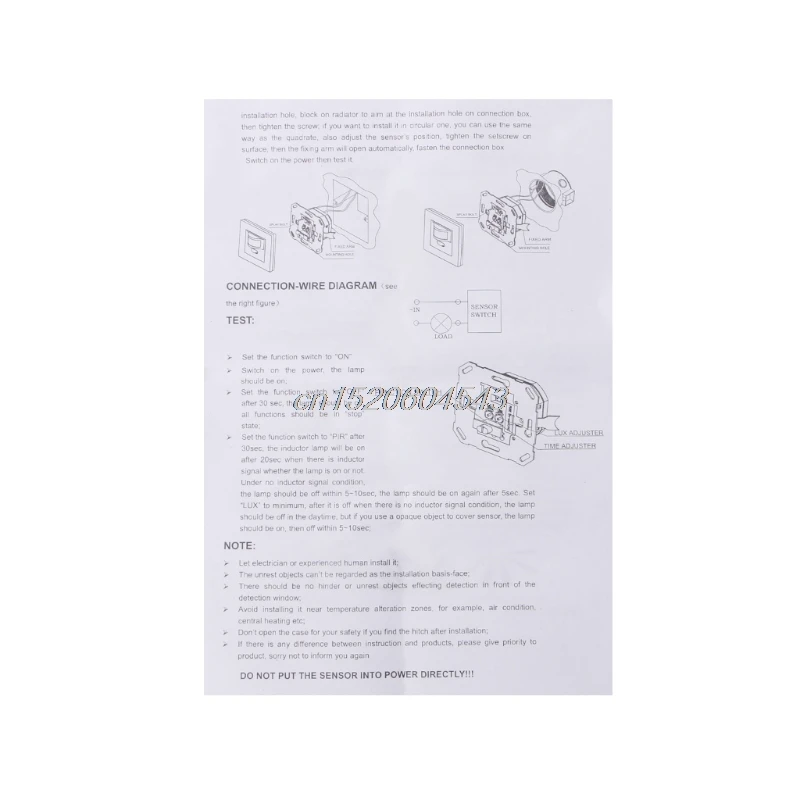 AC 110 V-240 V инфракрасный PIR датчик движения встраиваемый настенный модуль светильник переключатель R09 и Прямая поставка