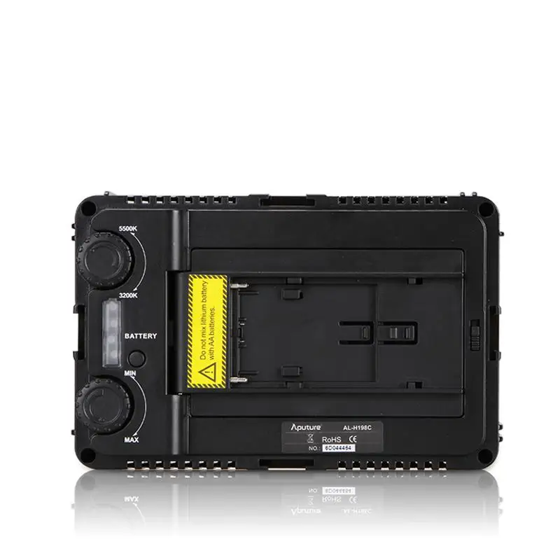 AL H198C LED Видео свет Amaran CRI 95 + лампа 5500K 3200K с регулируемой яркостью для Canon Nikon Pentax DSLR