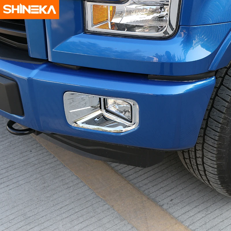 SHINEKA ABS автомобильный Стайлинг передний противотуманный светильник украшение