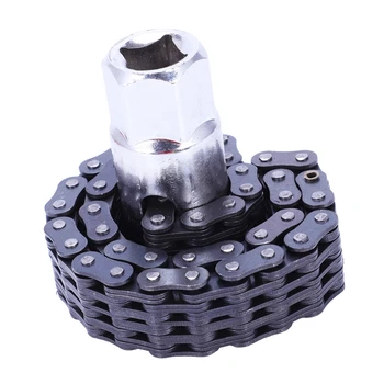 

Oil Filter Chain Wrench Spanner Remover Adjustable Tool Auto Repair Tool