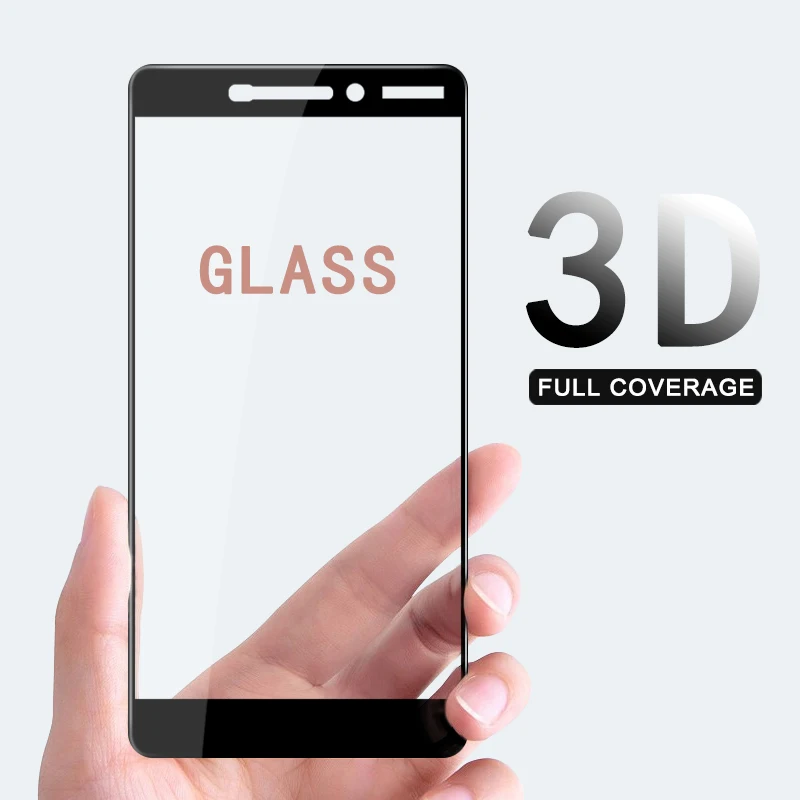 

Full Cover Tempered Glass Screen Protector For Nokia 2.1 3 3.1 5 5.1 Colorful Protective Film on For Nokia 6 X6 7 Plus 2018 Film