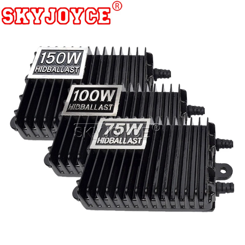 SKYJOYCE 12V 75W 100W 150W AC Digital Electronic Ballast Blocks for Xenon Headlight Lamp H1 H3 H7 H11 9005 9006 HID Xenon Bulb (12)