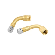 1 шт. полезный Универсальный адаптер для шин под углом 90 градусов с длинным хвостовиком для автомобиля, мотоцикла, велосипеда, Удлинительный адаптер, ручные инструменты