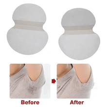 Top Selling 10 Pcs/set White Stretch Cotton Convenient Easy Anti-perspirant Stick Absorb Sweat Towels Armpit