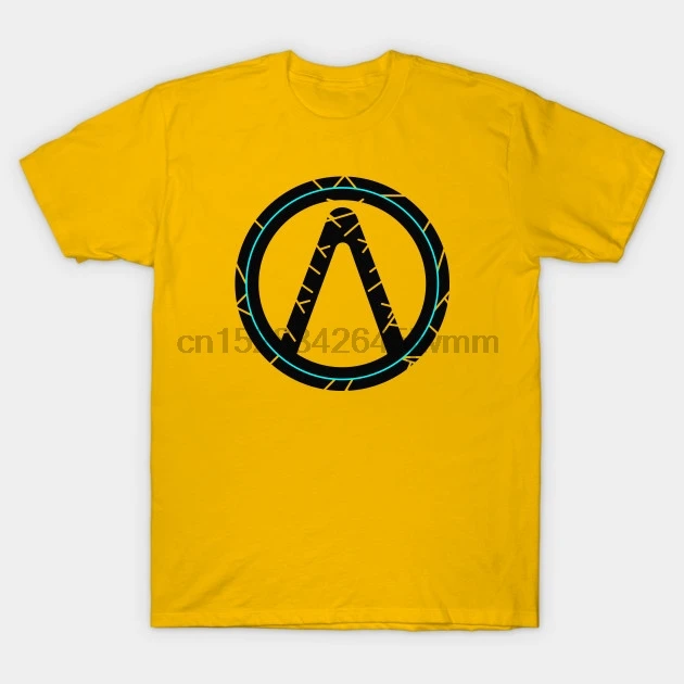 Мужская футболка с коротким рукавом borderland Symbol v3 T Shirt tee tops Женская | одежда