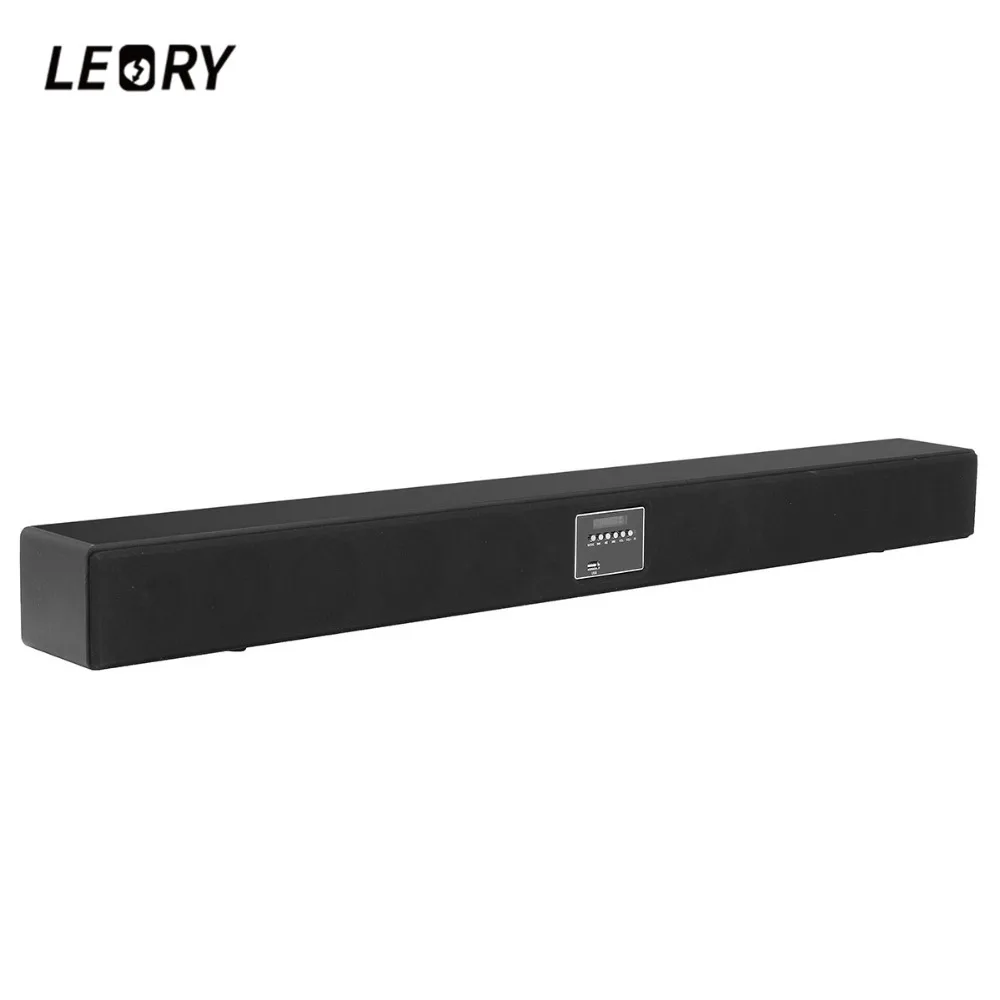 

LEORY US/ EU Wireless Bluetooth Soundbar Upgraded Remote Control 10 Speaker Unit 3D Stereo Surround Home Theater TV Speaker