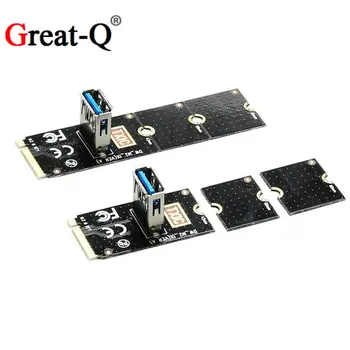 

NGFF to PCI-E pci express Riser Card M.2 to PCIe Expansion Card Convertor USB 3.0 m2 card