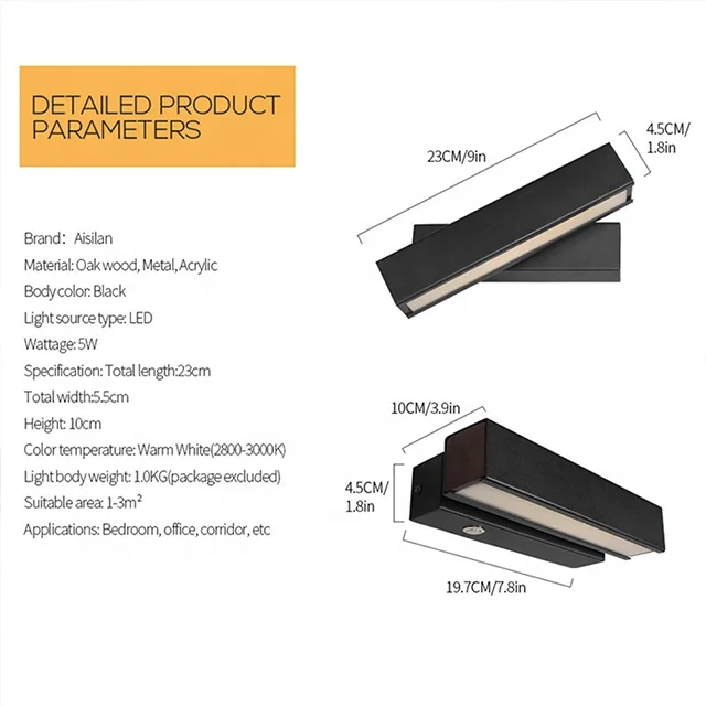 Wall-Lamp-Modern-Style-Wall-light-Adjustable (4)