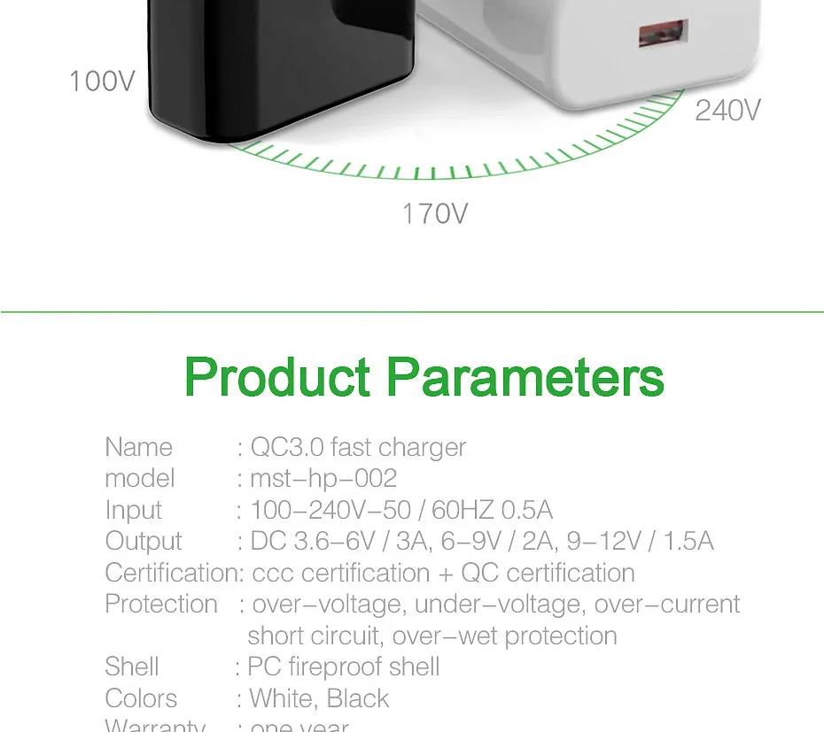 H& A Quick Charge 3,0 USB зарядное устройство для samsung S10 Plus S9 S8 QC3.0 мульти зарядное устройство для iPhone X XSMax 7 8 6 Plus EU зарядное устройство