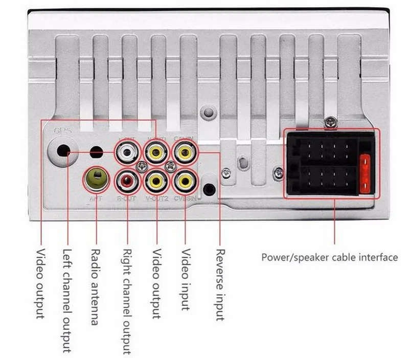 Bluetooth Сенсорный экран MP5 автомобильный радиоприемник проигрыватель 2 Din дистанционное управление DVR 5 языков Зеркало Ссылка для Android 6,6 дюйма USB/AUX/SD