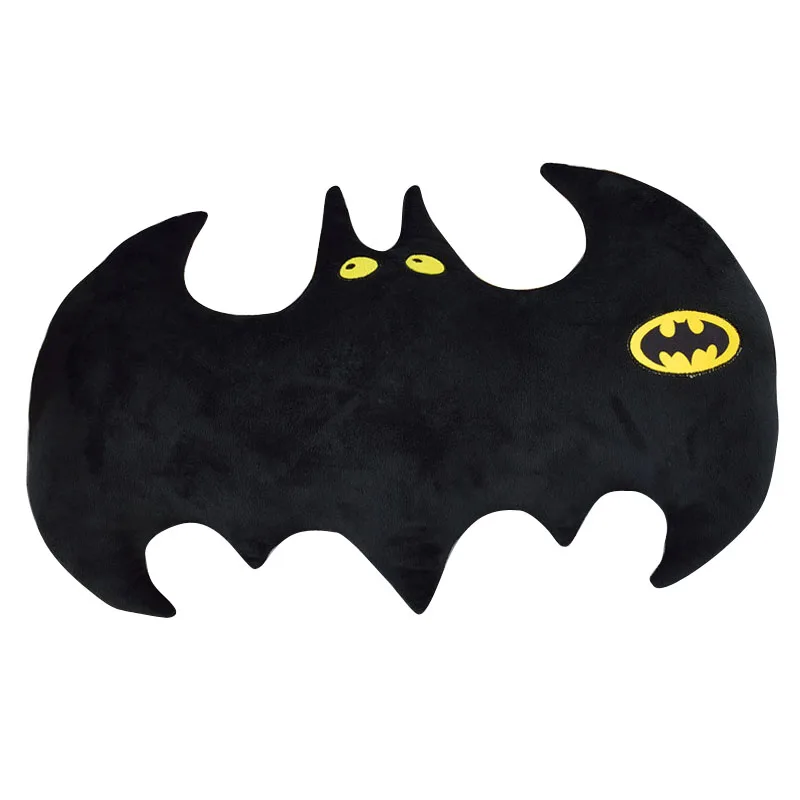 Free Shipping Big Size 46cm SuperHero Batman Shaped Throw Pillow 3D