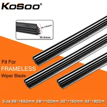Free shipping Auto Car Vehicle Insert Rubber strip Wiper Blade (Refill) 6mm Soft 26 Free shipping Auto Car Vehicle Insert Rubber strip Wiper Blade (Refill) 6mm Soft 26