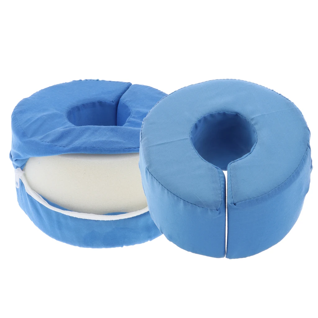 2pcs Anti Bedsore Foot Hand Foam Elevating Cushion Leg Rest Elevation Pillow Pad Ankle Swelling Relief