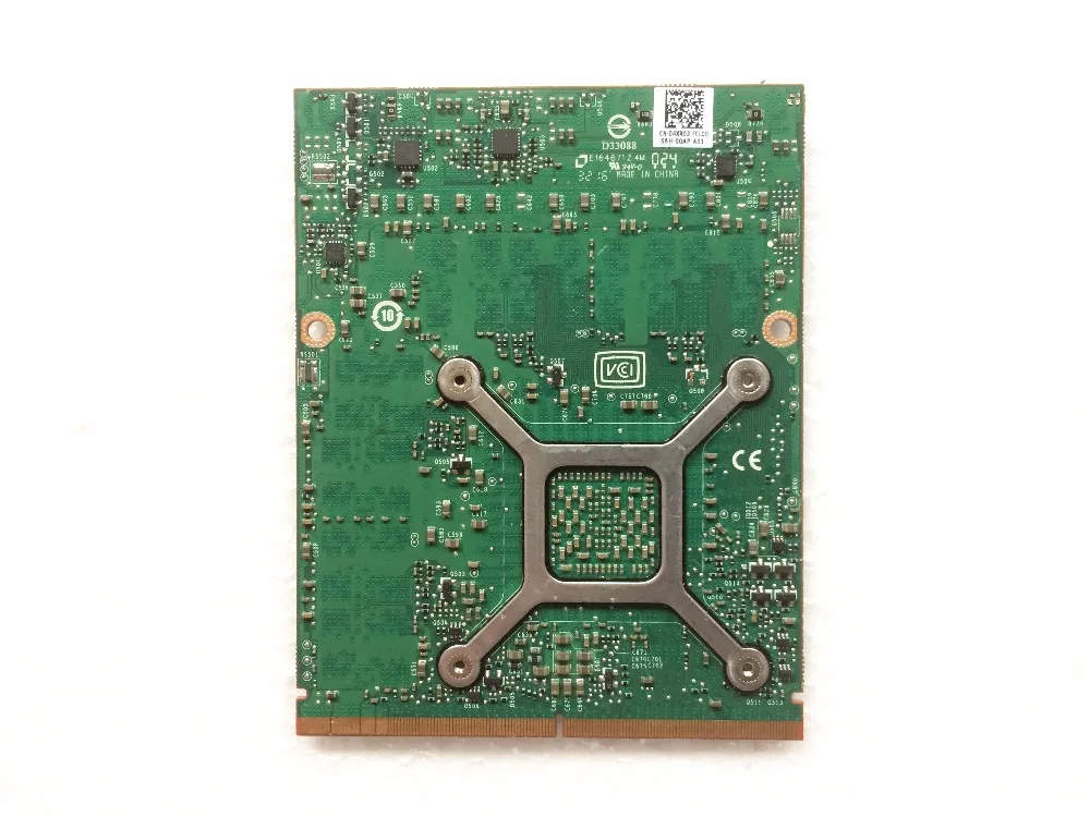 Quadro M4000M 4GB GDDR5 MXM 3 0b Card N16E Q3 A1 CN 04XR03 04XR03 4XR03 for