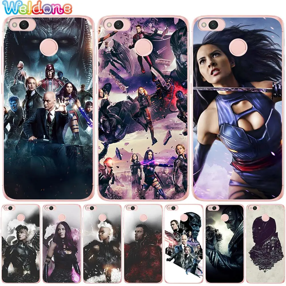 

Marvel X-Men Apocalypse Wolverine Phone Case For Xiaomi Mi5X Mi a1 a2 8 9 Mi6X Redmi 6 6A 4A Note 4X 5A 6 Etui case Cover