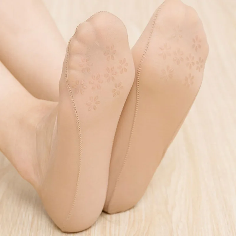 ; 10 шт. = 5 пар/лот; женские кружевные невидимые носки из бамбукового волокна; нескользящие летние тапочки высокого качества для женщин; sox