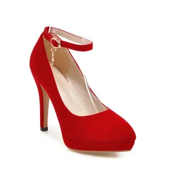 

Spring 2018 new pointed sexy high with fine with 43 yards single bride shoes joker 32-1825