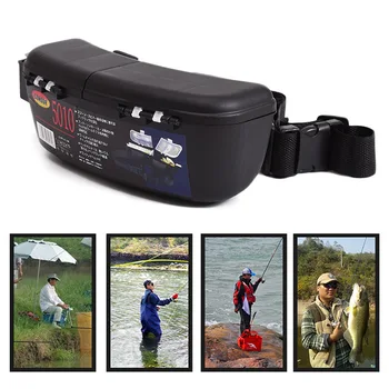

New Style Portable Fishing Bait Tackle Storage Box Lure Reel Holder Organizer Container Waist Belt Carrier Fishing Supplies