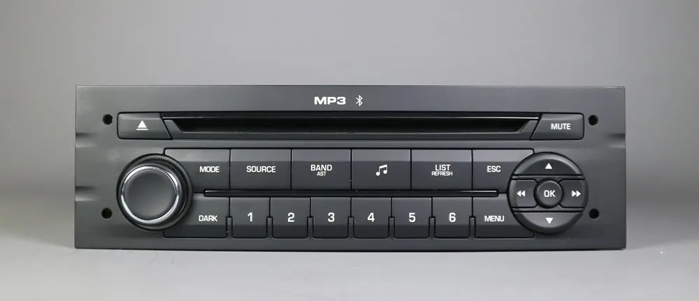  Original gran panel RD45 Radio de coche con CD Bluetooth USB aux MP3 para Peugeot 207 206 307 308 8