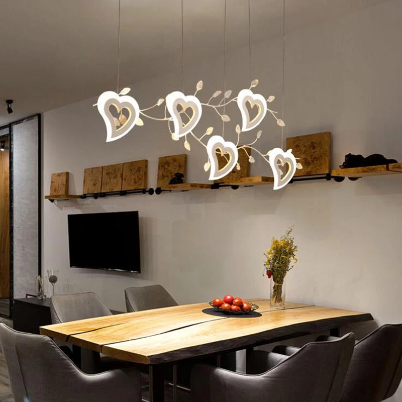 Restaurant chandelier led creative post modern minimalist Nordic American chandeliers heart-shaped hanging lamp fixture lighting
Restaurant chandelier led creative post modern minimalist Nordic American chandeliers heart-shaped hanging lamp fixture lighting
