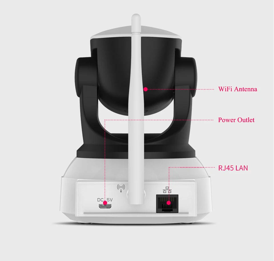 VStarcam C7824WIP Беспроводная ip-камера безопасности, Wi-Fi, IR-Cut, ночное видение, аудио запись, сеть наблюдения, внутренний детский монитор