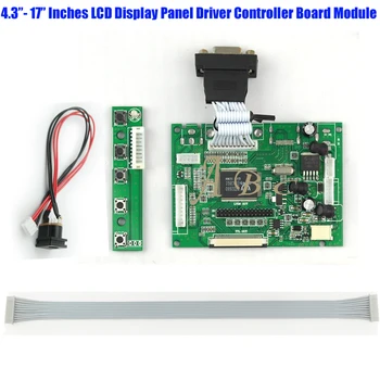 

Wholesale 10 Pcs VGA AV 50P TTL LVDS Controller Board Module Monitor Kit for Raspberry PI 3 4.3" - 17" IPS TFT LCD Display Panel