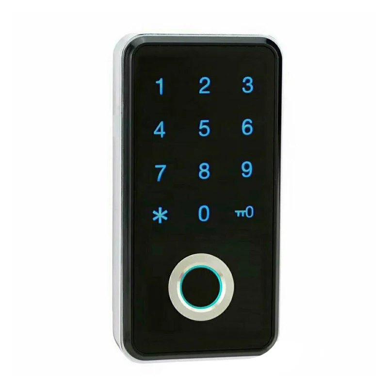 Умный цифровой отпечаток пальца пароль дверной замок Противоугонный сенсорный Пароль Клавиатура без ключа Ingerprint пароль Комбинация безопасности
