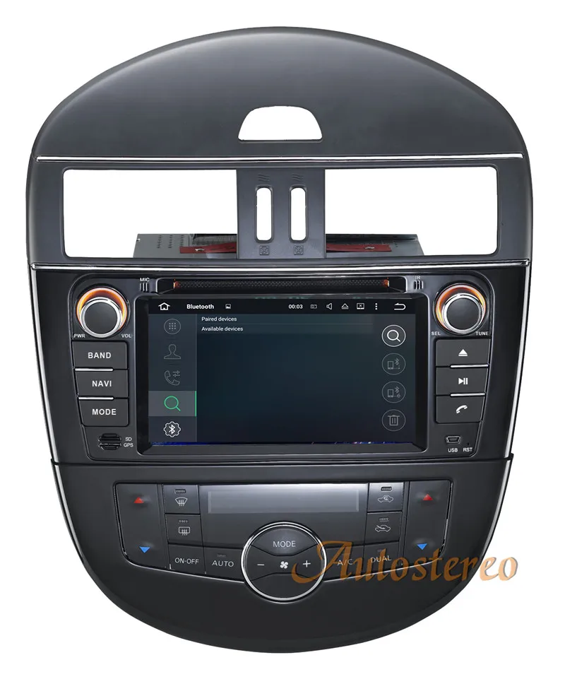 Perfect The Newest Android 7.1 Car GPS Navigation DVD Player For NISSAN Nissan Tiida Versa 2011-2017 auto stereo multimedia radio pad 17