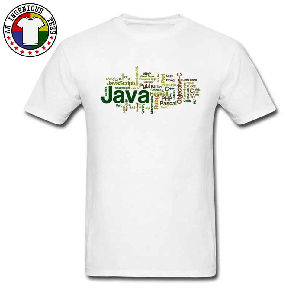 

Programming Language Java PHP Code Image T Shirts Europe Prevalent Popular Top T-shirts Crew Neck Loose T-Shirt Cotton Fabric