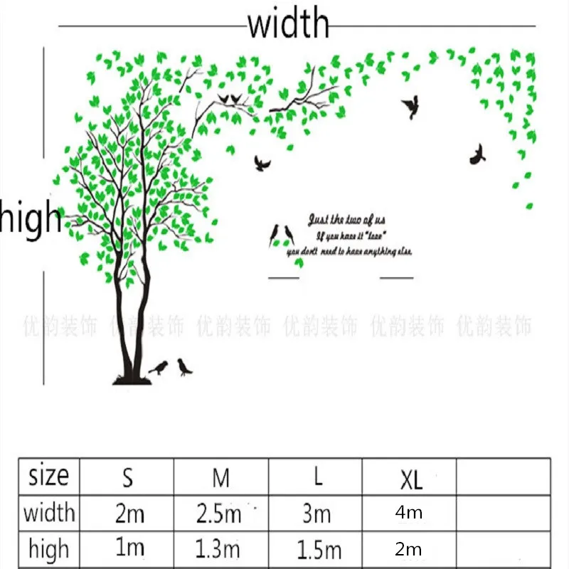 3D большой размер Дерево ТВ фон настенные стикеры DIY настенный художественный плакат акриловая самоклеящаяся Настенная Наклейка украшение стены гостиной