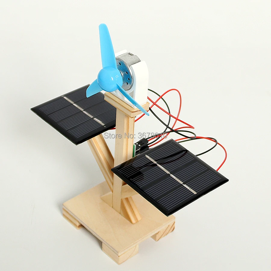 DIY Technology Invention Small Fan Creative Assembly Model Kit