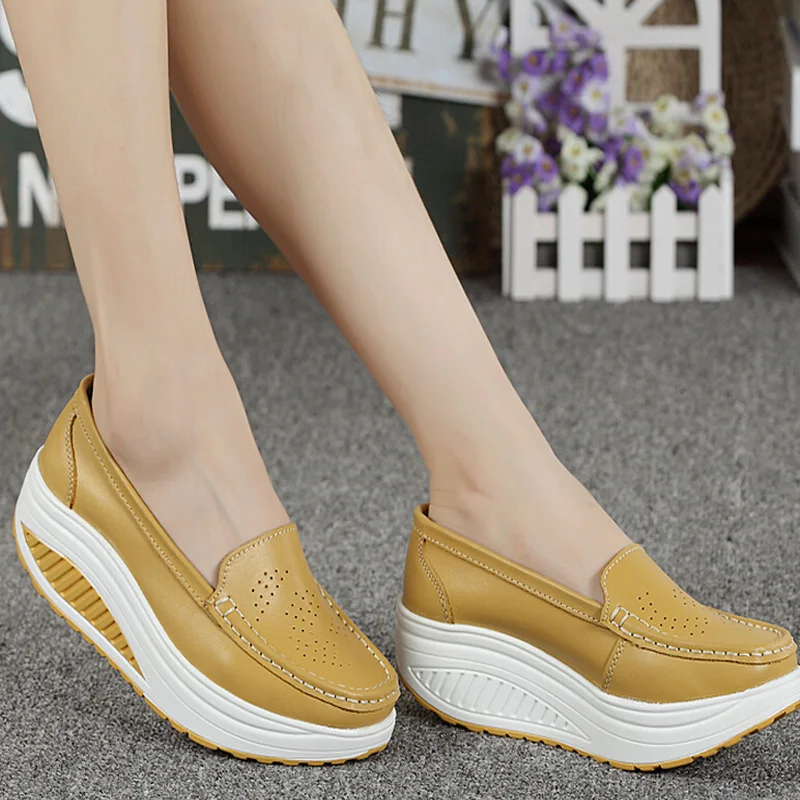 Genuine Leather Women's Shoes - Fashion Design Store