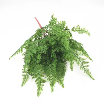

45cm Home decoration simulation green potted ferns 7 forks soft touch Persian grass Persian leaf