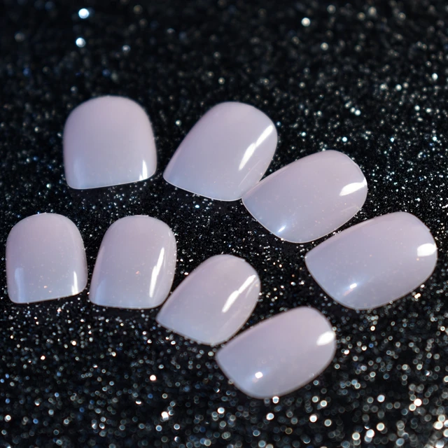 24pc Pink Candy Acrylic Nail Tips Shinning Easy Diy Fake Nails 24pc Pink Candy Acrylic Nail Tips Shinning Easy Diy Fake Nails For Children Makeup Manicure