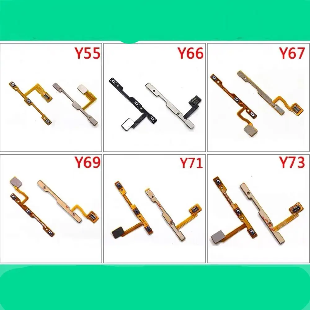 

VIVO Y55 Y66A Y67 Y69 Y71 Y73 Power Volume Flex Cable FPC FFC Mainboard Switch Button Home Menu Connector Ring Inner Repair Part