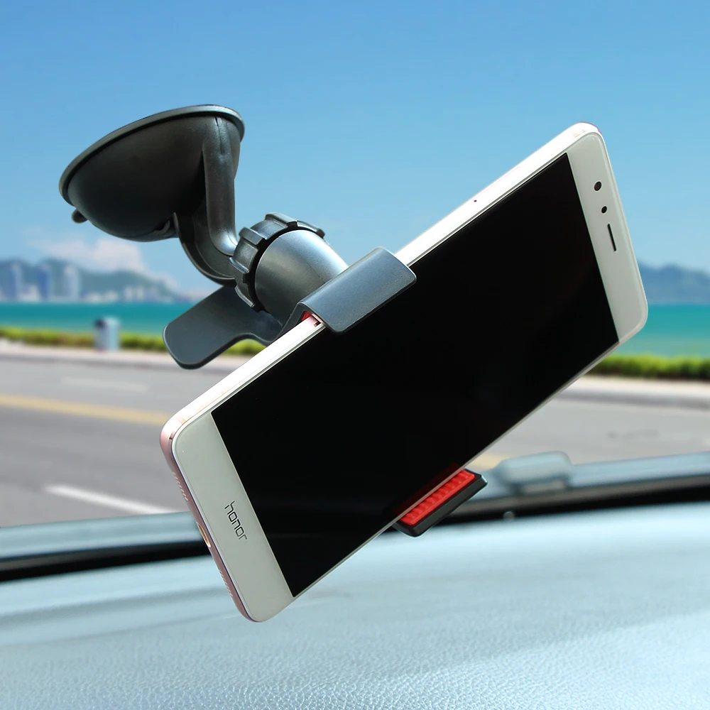 Car Sucker Phone Stand Holder Navigate Case For KIA RIO K2 Forte Soul