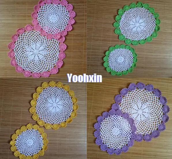 Luxury Christmas Placemat For Dining Table Round 20cm 30cm Dish